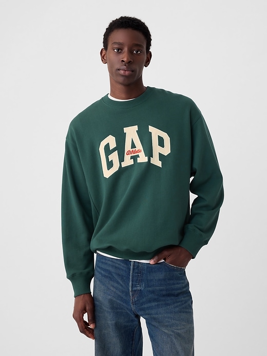Heavyweight Arch Logo Sweatshirt | Gap