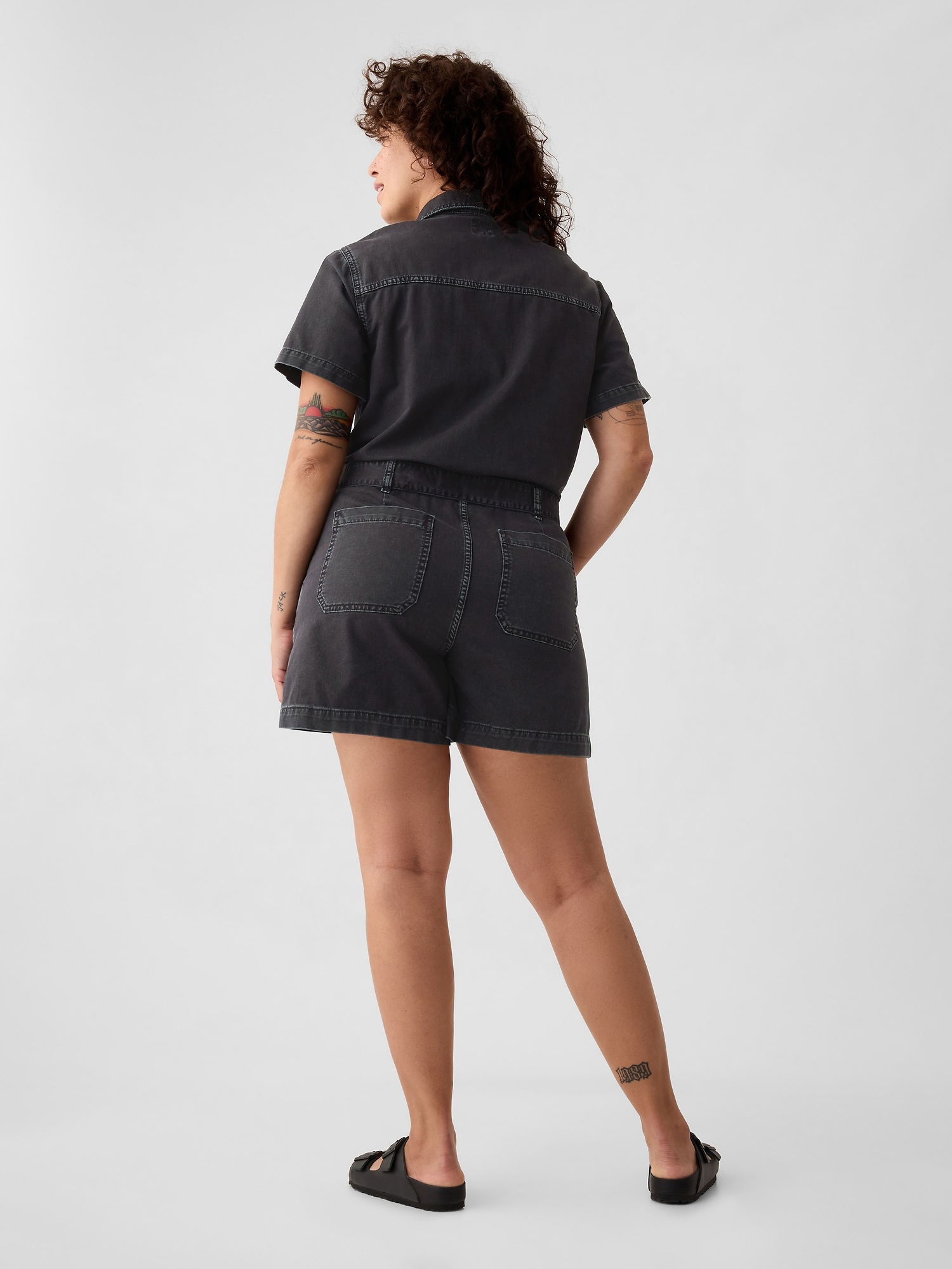 Женские комбинезоны Gap Utility Romper — фото 4