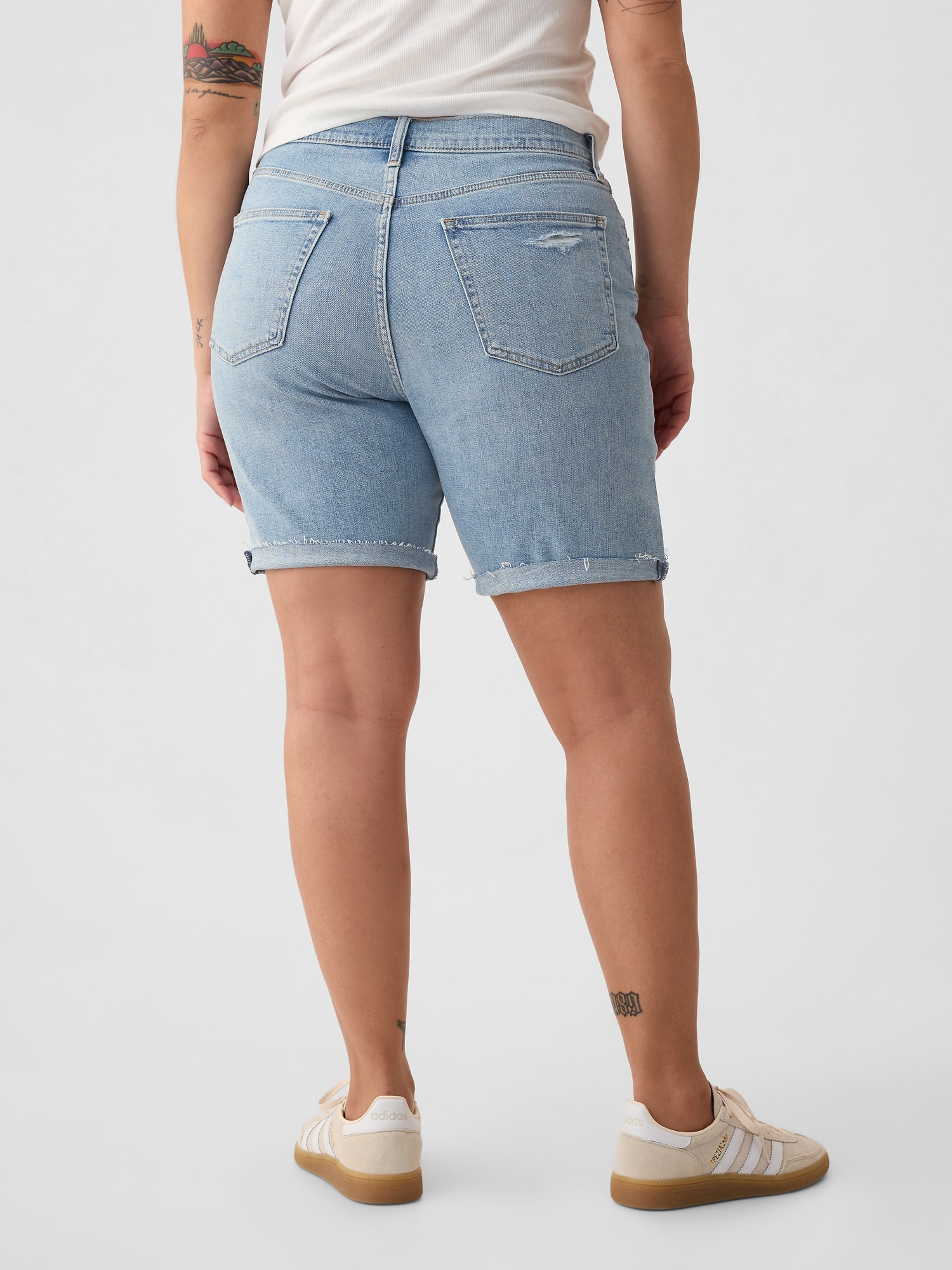 High waisted bermuda shorts hotsell