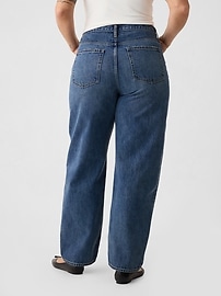 High Rise Barrel Jeans