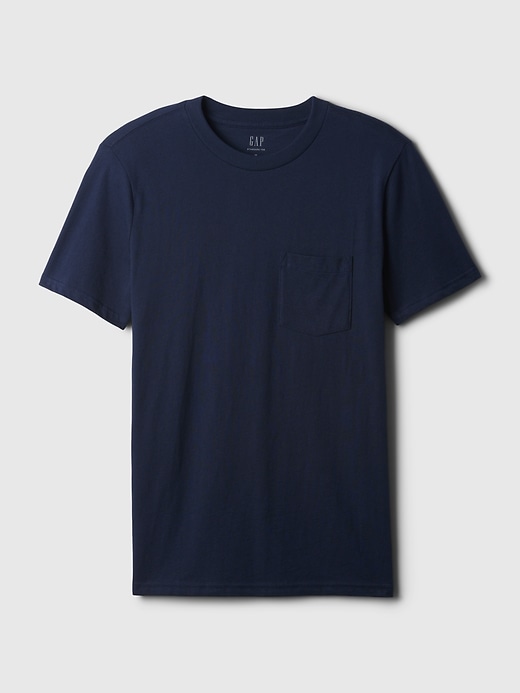 Image number 5 showing, Organic Cotton Pocket T-Shirt