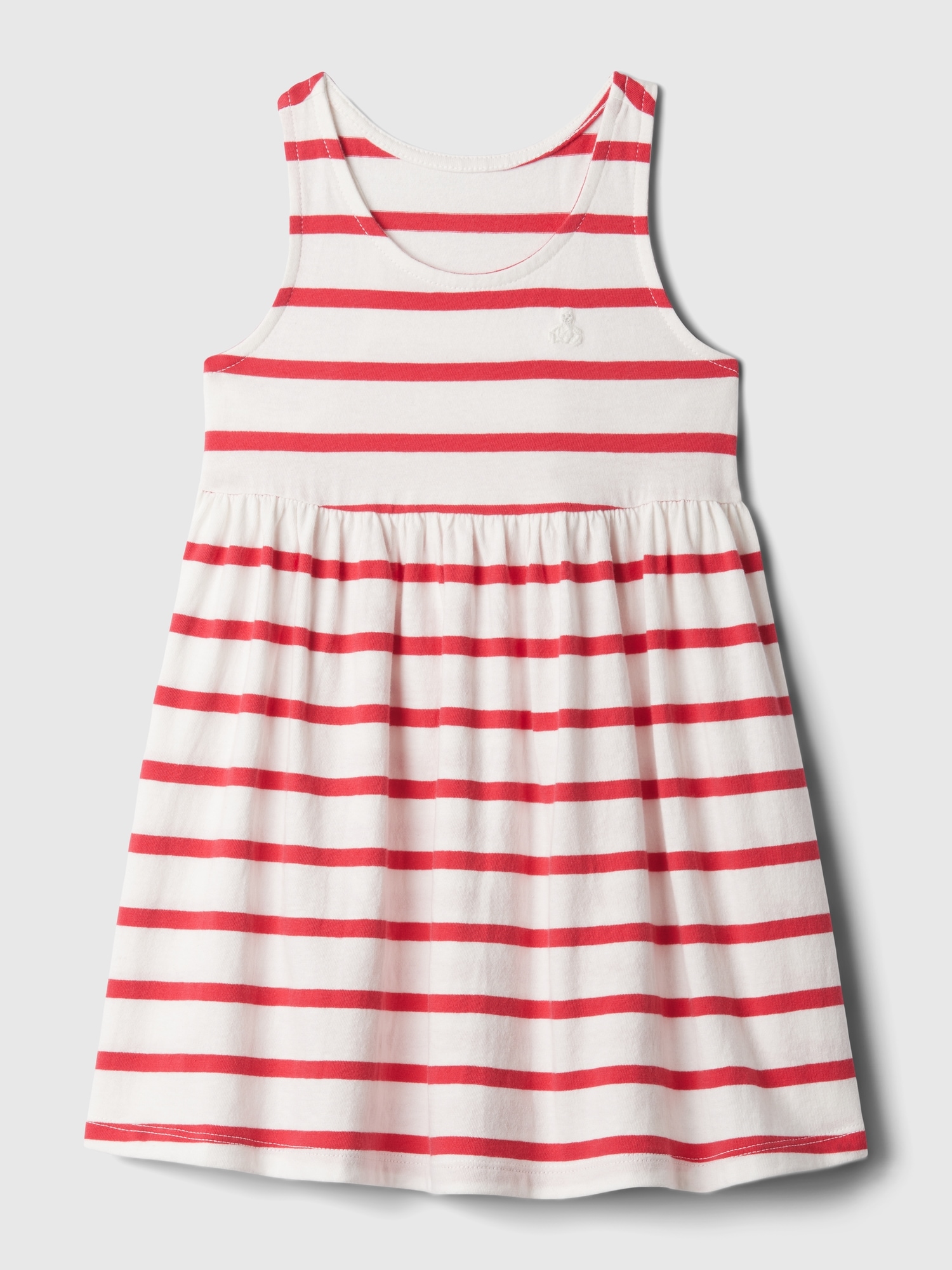 Shop Gap Baby Mix And Match Tank Dress In Red Stripes