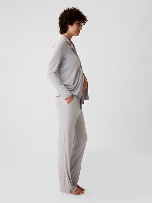 Image number 3 showing, Maternity Modal Sleep Pant