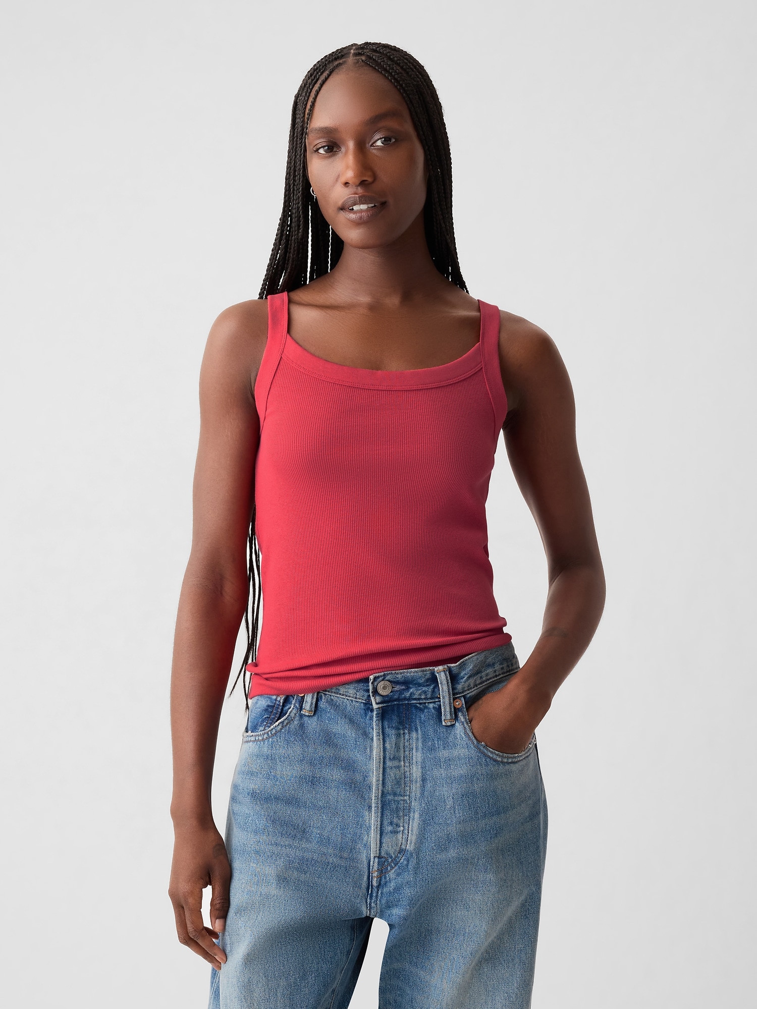 Modern Rib Tank Top