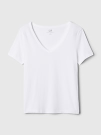 Organic Cotton Vintage V-Neck T-Shirt