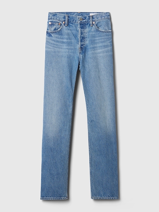 Image number 7 showing, High Rise Rigid '90s Straight Jeans