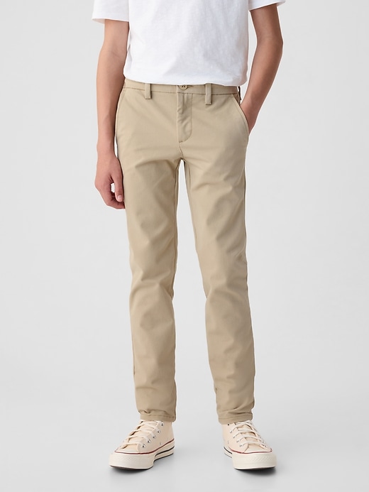 Image number 2 showing, Kids Uniform Skinny Khakis