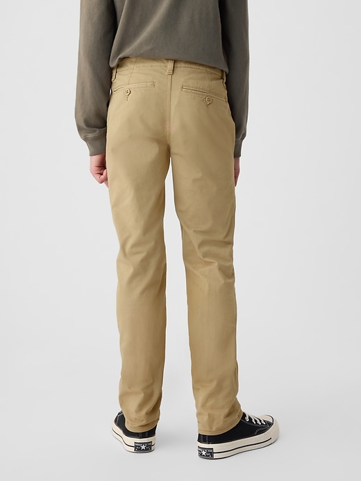 Image number 3 showing, Kids Uniform Straight-Fit Stretch Khakis