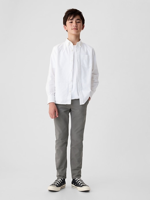 Image number 8 showing, Kids Uniform Skinny Khakis