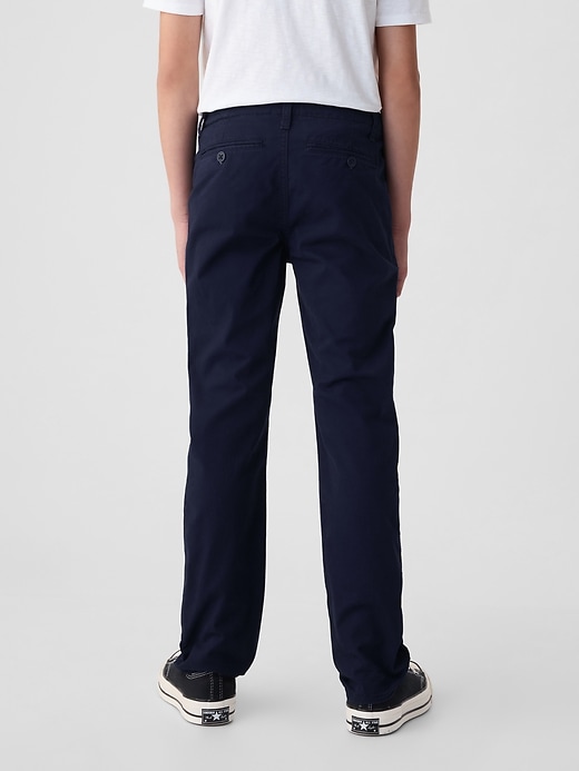 Image number 3 showing, Kids Uniform Straight-Fit Stretch Khakis
