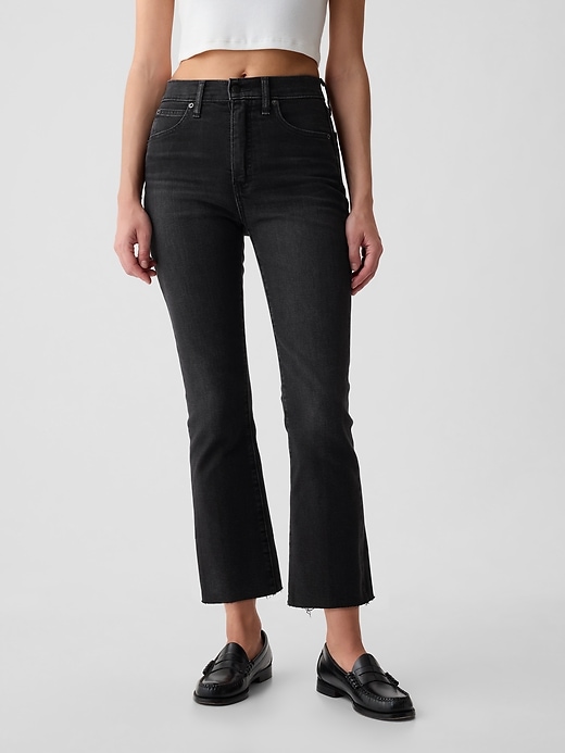 Image number 2 showing, High Rise Kick Fit Jeans