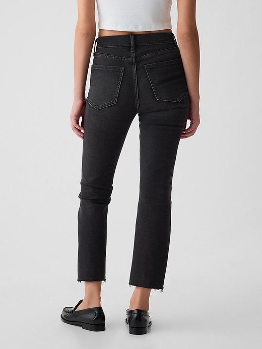 Image number 4 showing, High Rise Kick Fit Jeans