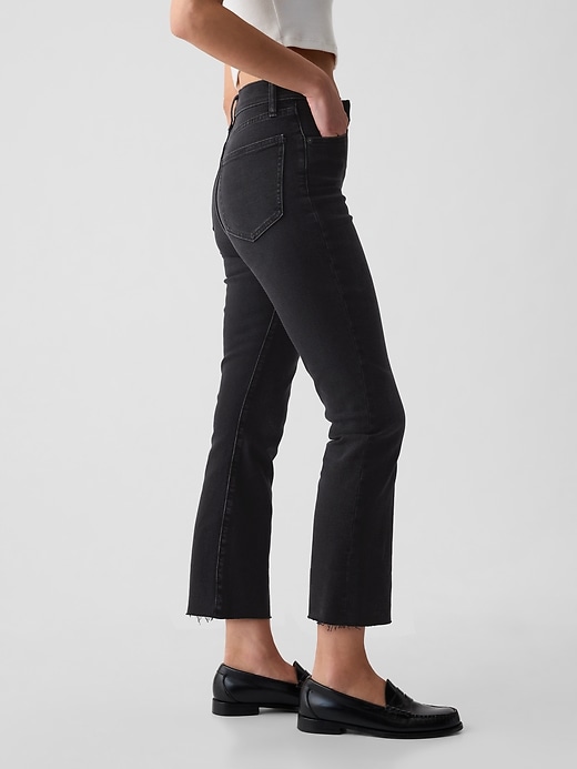 Image number 3 showing, High Rise Kick Fit Jeans