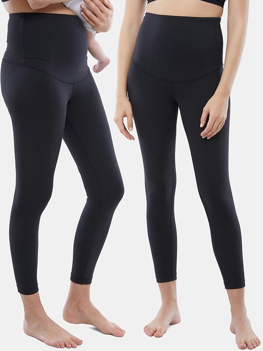 Image number 1 showing, Ingrid and Isabel Postpartum Legging Two Pack