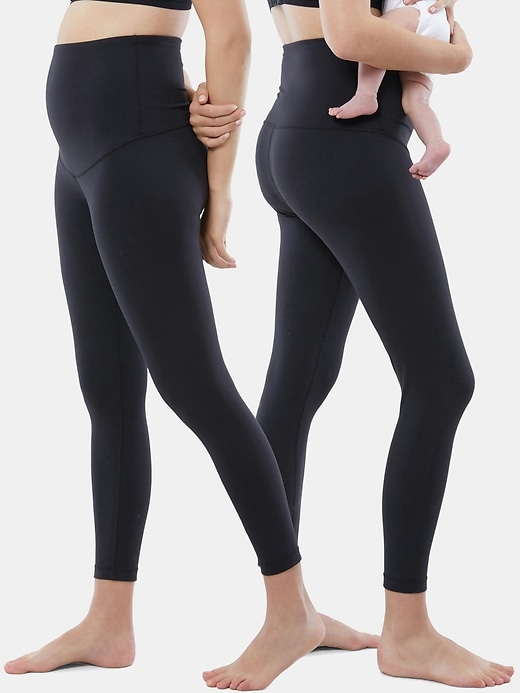 Image number 2 showing, Ingrid and Isabel Postpartum Legging Two Pack