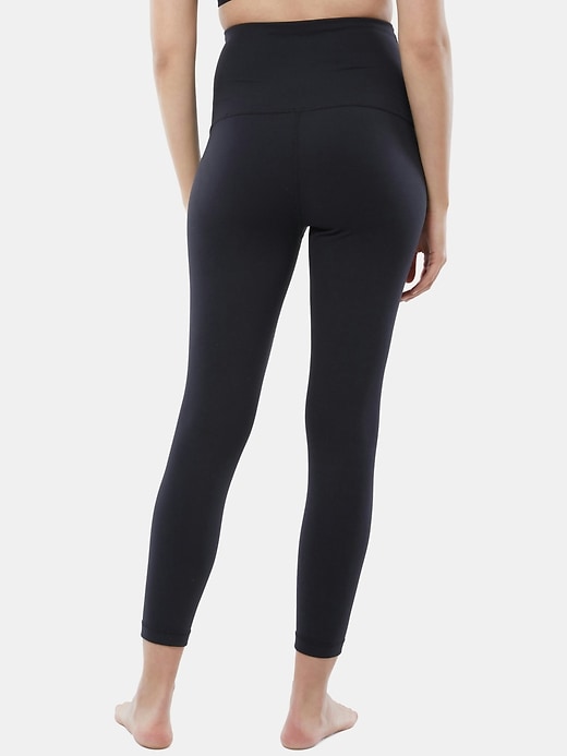 Image number 5 showing, Ingrid and Isabel Postpartum Legging and Bike Short Two Pack