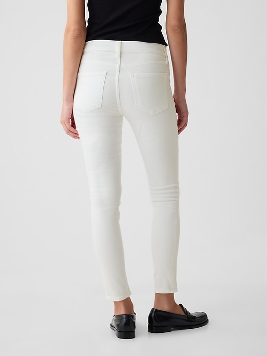 Image number 4 showing, Mid Rise True Skinny Jeans