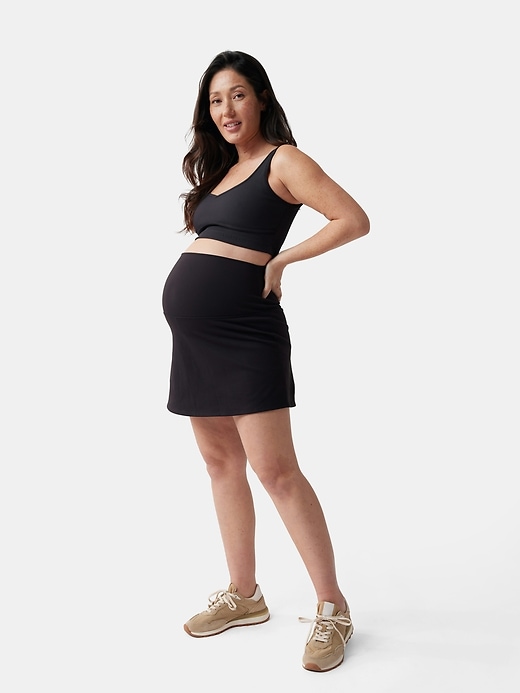 Image number 2 showing, Ingrid and Isabel Maternity Athletic Skirt