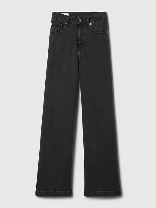 Image number 7 showing, High Rise Stride Wide-Leg Jeans