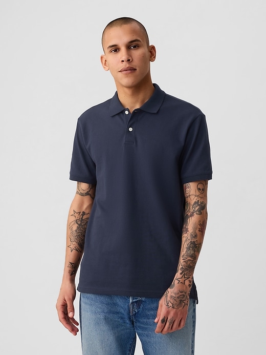 Image number 7 showing, Pique Polo Shirt
