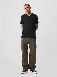 Jersey V-Neck T-Shirt