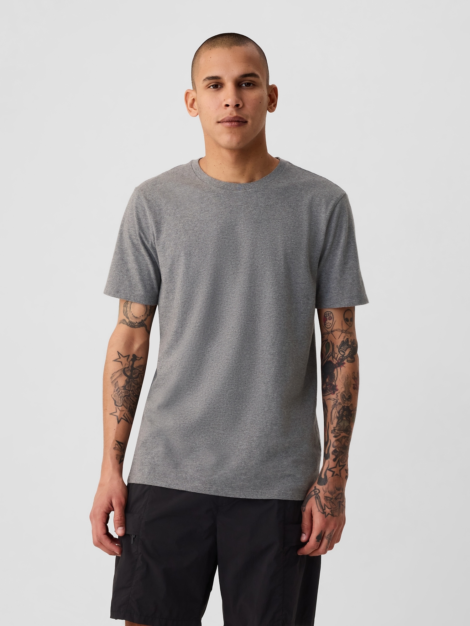 Jersey Crewneck T-Shirt