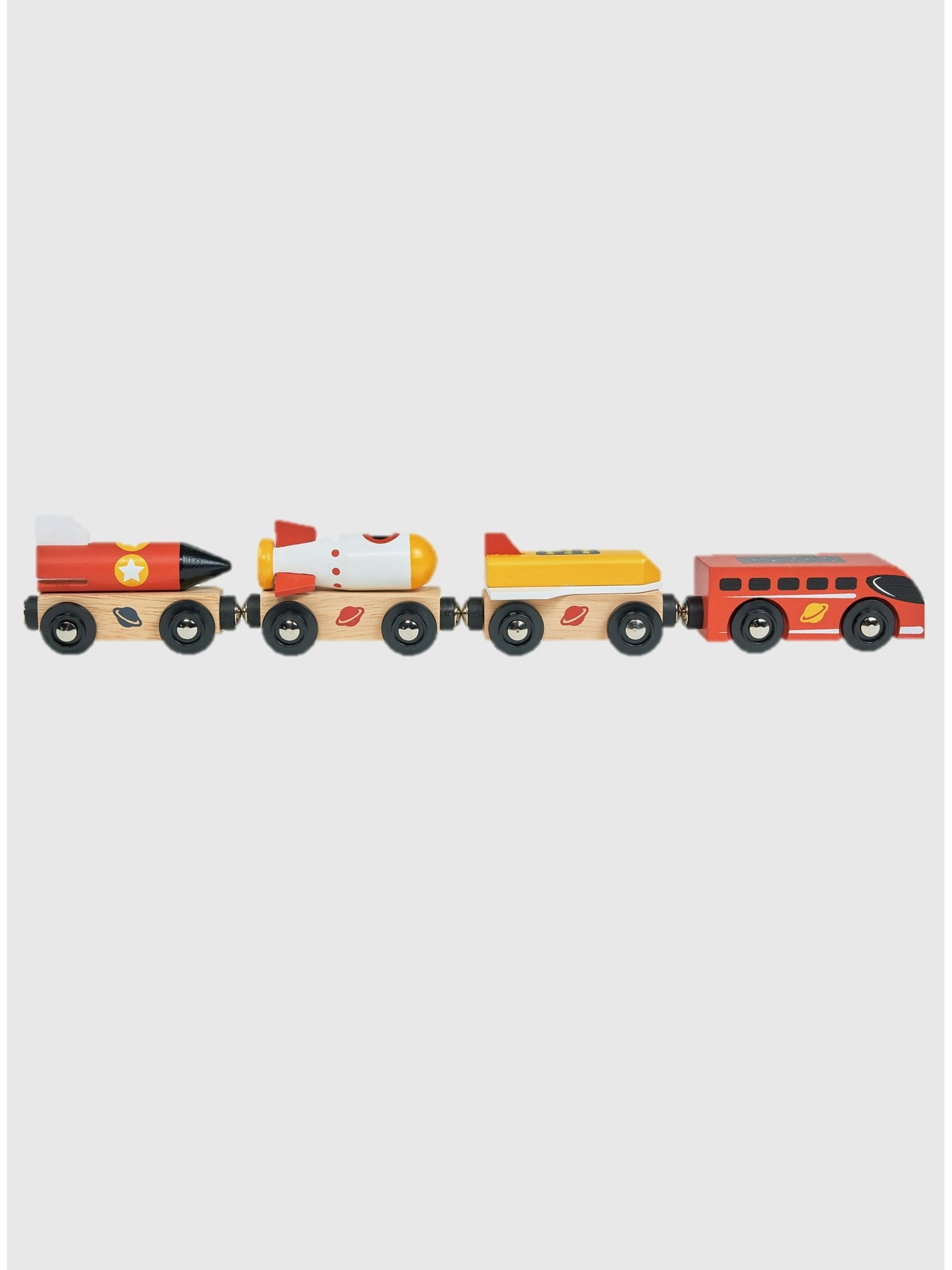 Набор игрушек с поездами для малышей Gap Adventure Trains, цвет: Разноцветный — фото 2