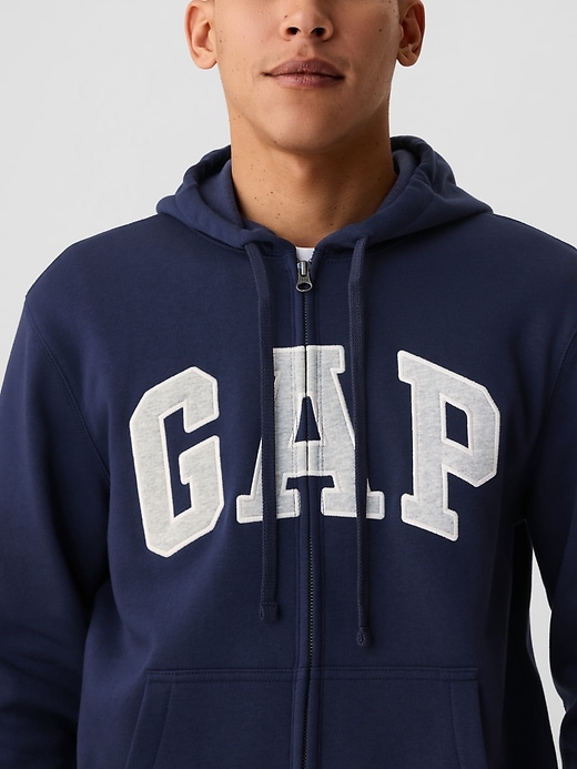 Image number 4 showing, VintageSoft Arch Logo Full-Zip Hoodie