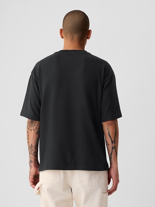 Image number 2 showing, Heavyweight Relaxed Pocket T-Shirt