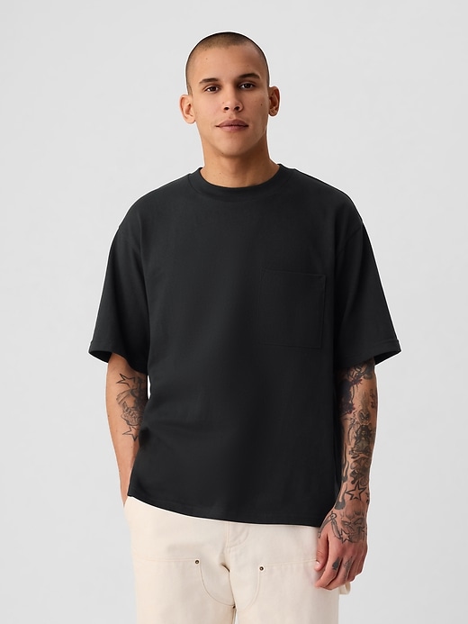 Image number 1 showing, Heavyweight Relaxed Fit Pocket T-Shirt