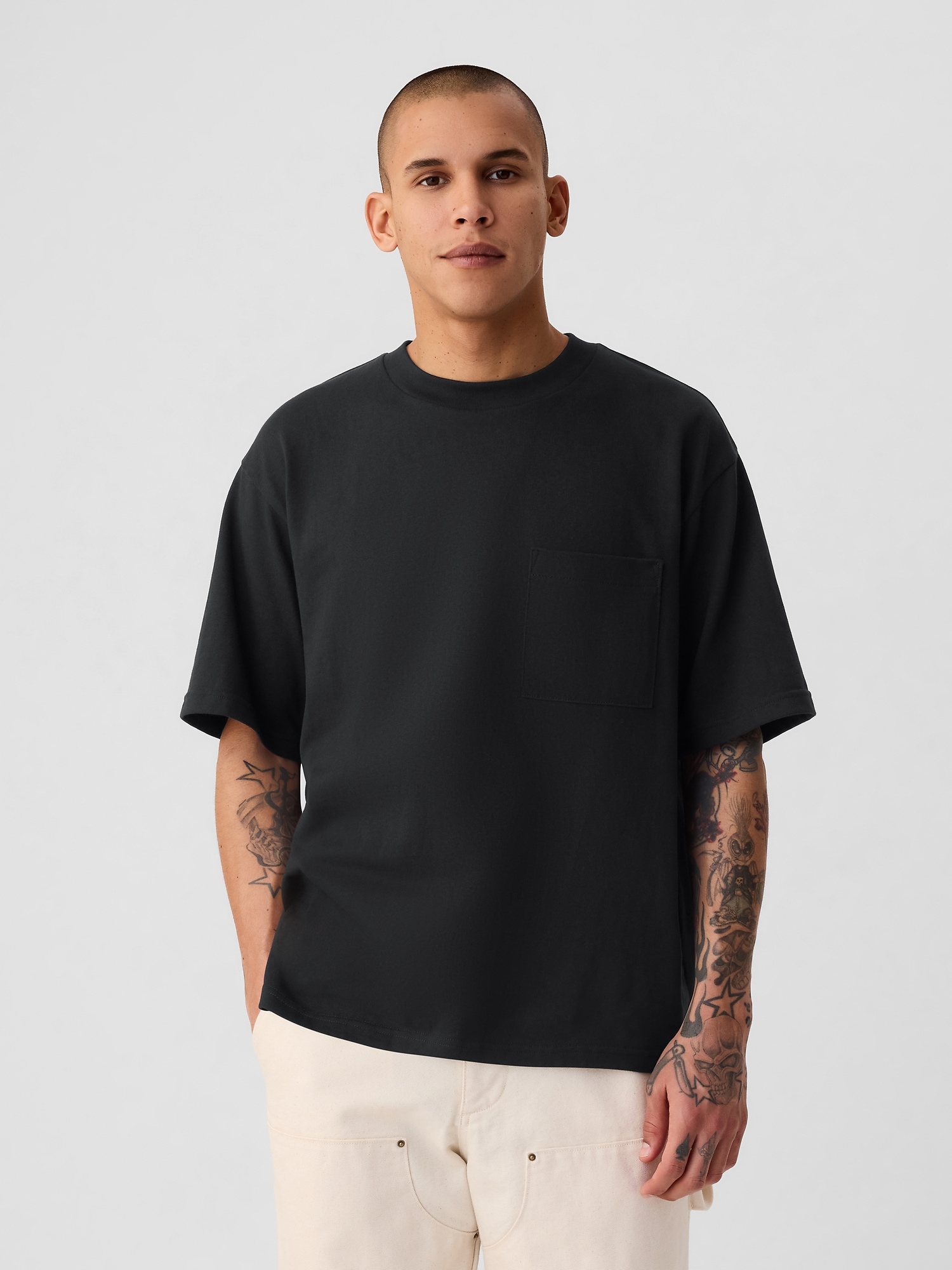 Heavyweight Relaxed Fit Pocket T-Shirt