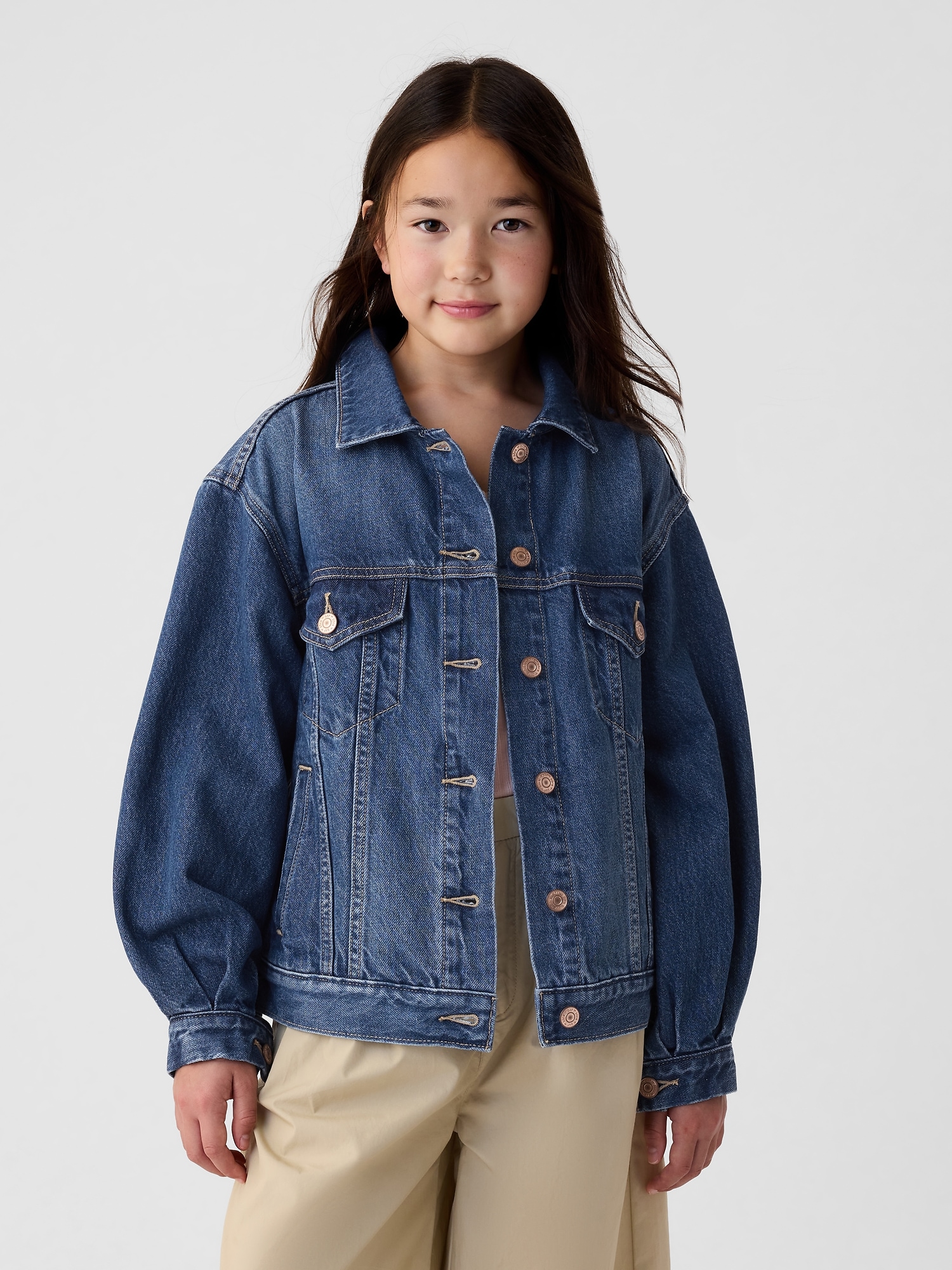 Gap × DOEN Kids Oversized Icon Denim Jacket