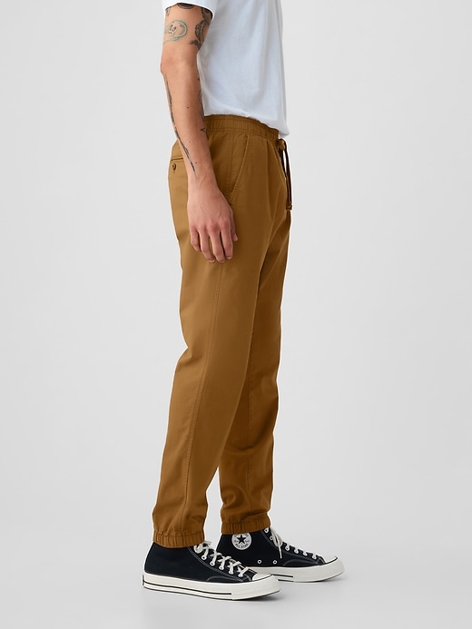 Image number 3 showing, Slim Canvas Joggers with GapFlex