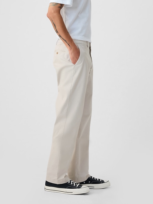 Image number 3 showing, Modern Khakis in Relaxed Fit with GapFlex