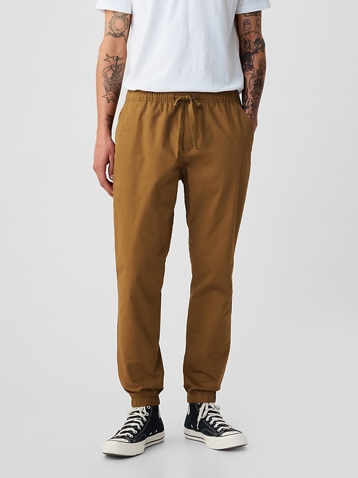 Image number 2 showing, Slim Canvas Joggers with GapFlex