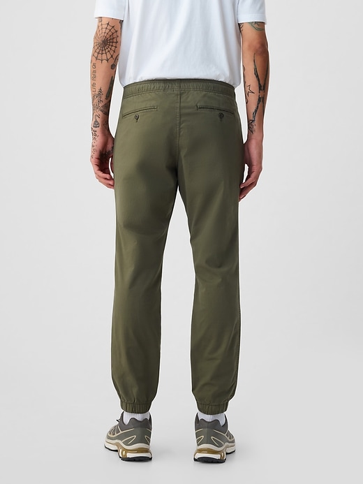 Image number 4 showing, Slim Canvas Joggers with GapFlex