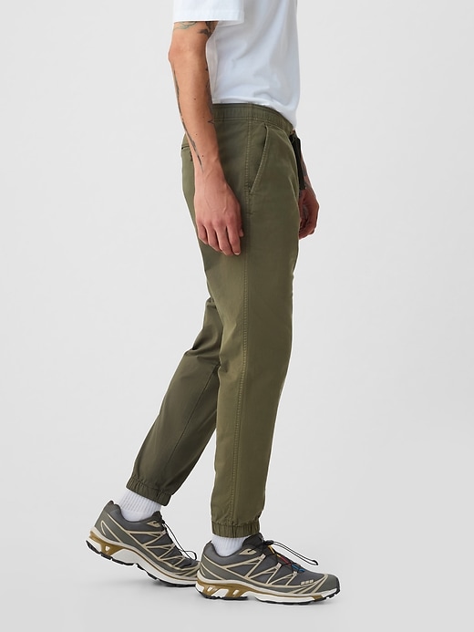 Image number 3 showing, Slim Canvas Joggers with GapFlex