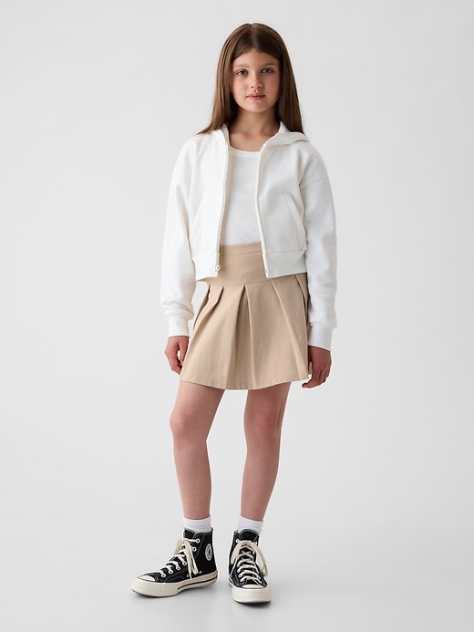 Image number 1 showing, Kids Pleated Uniform Skirt