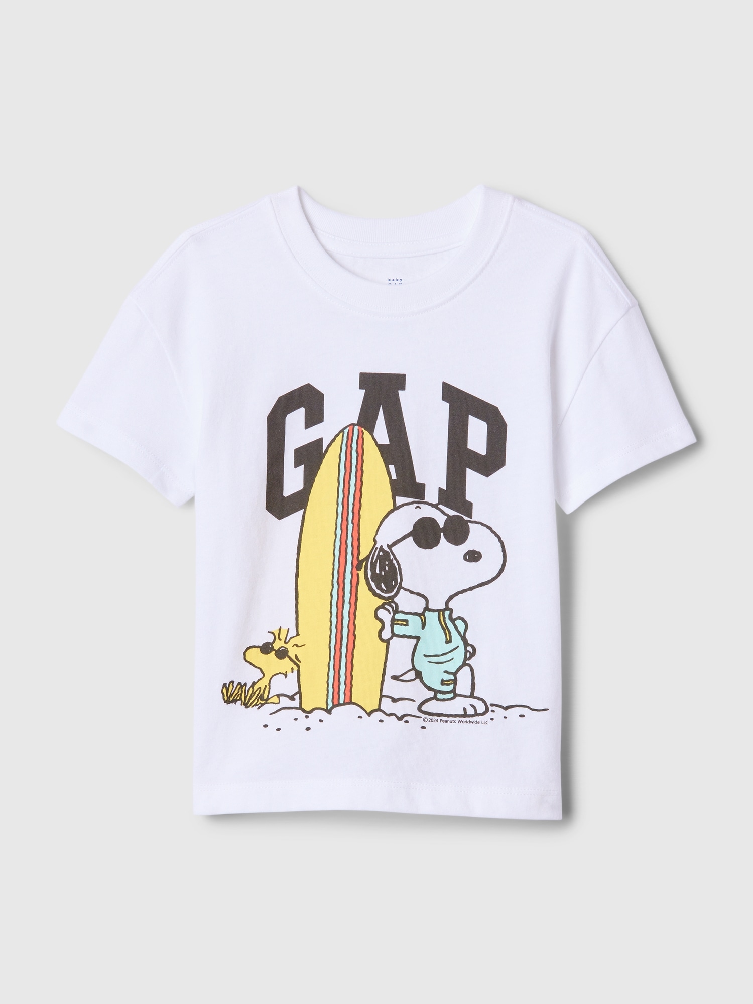 Shop Gap Baby Peanuts Graphic T-shirt In Off White