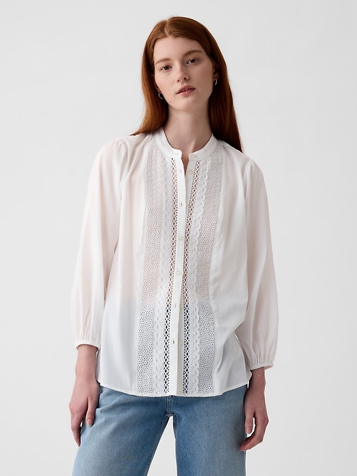 Image number 6 showing, Lace Shirt