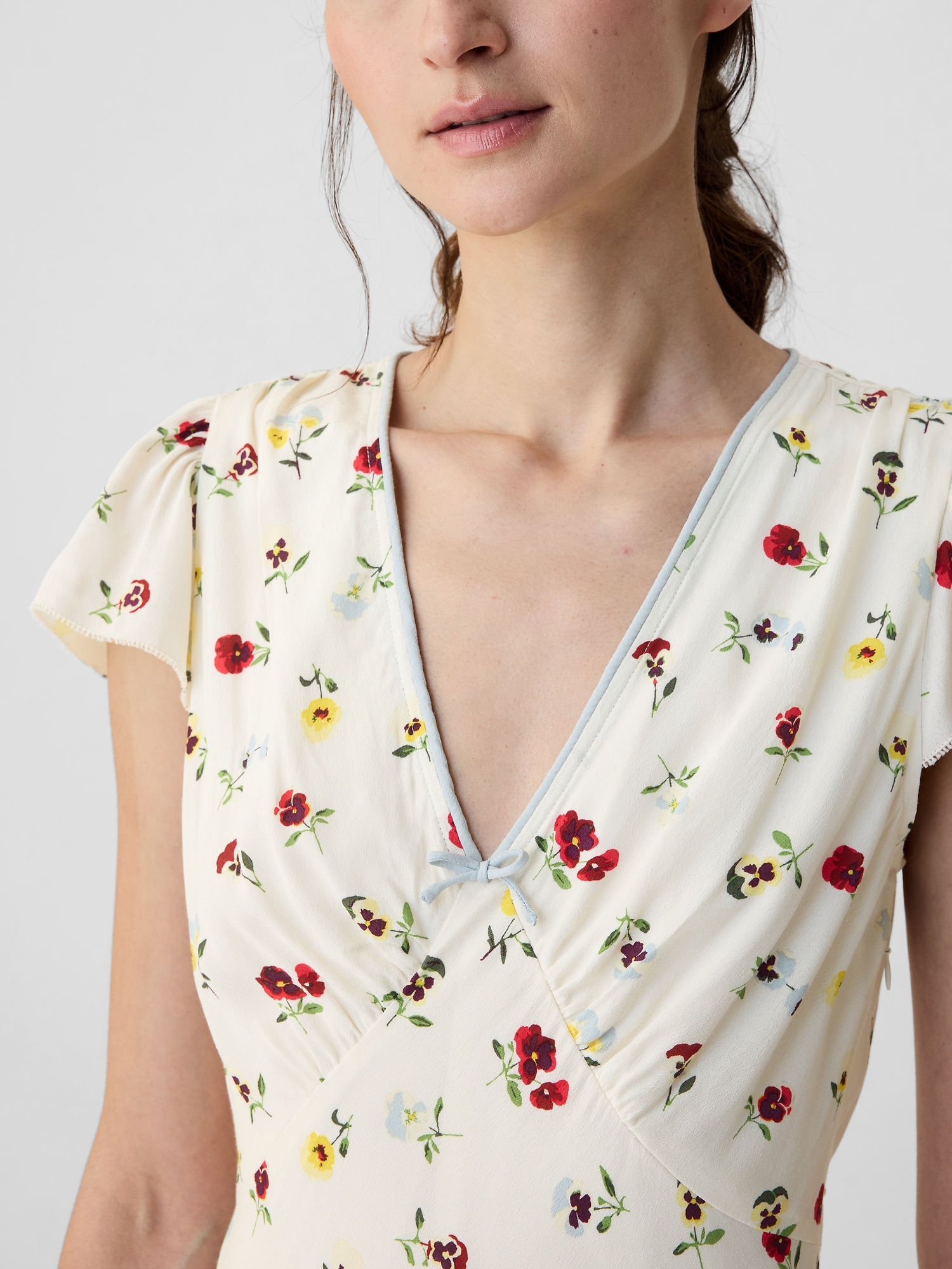Gap DOEN Floral Midi Dress Gap