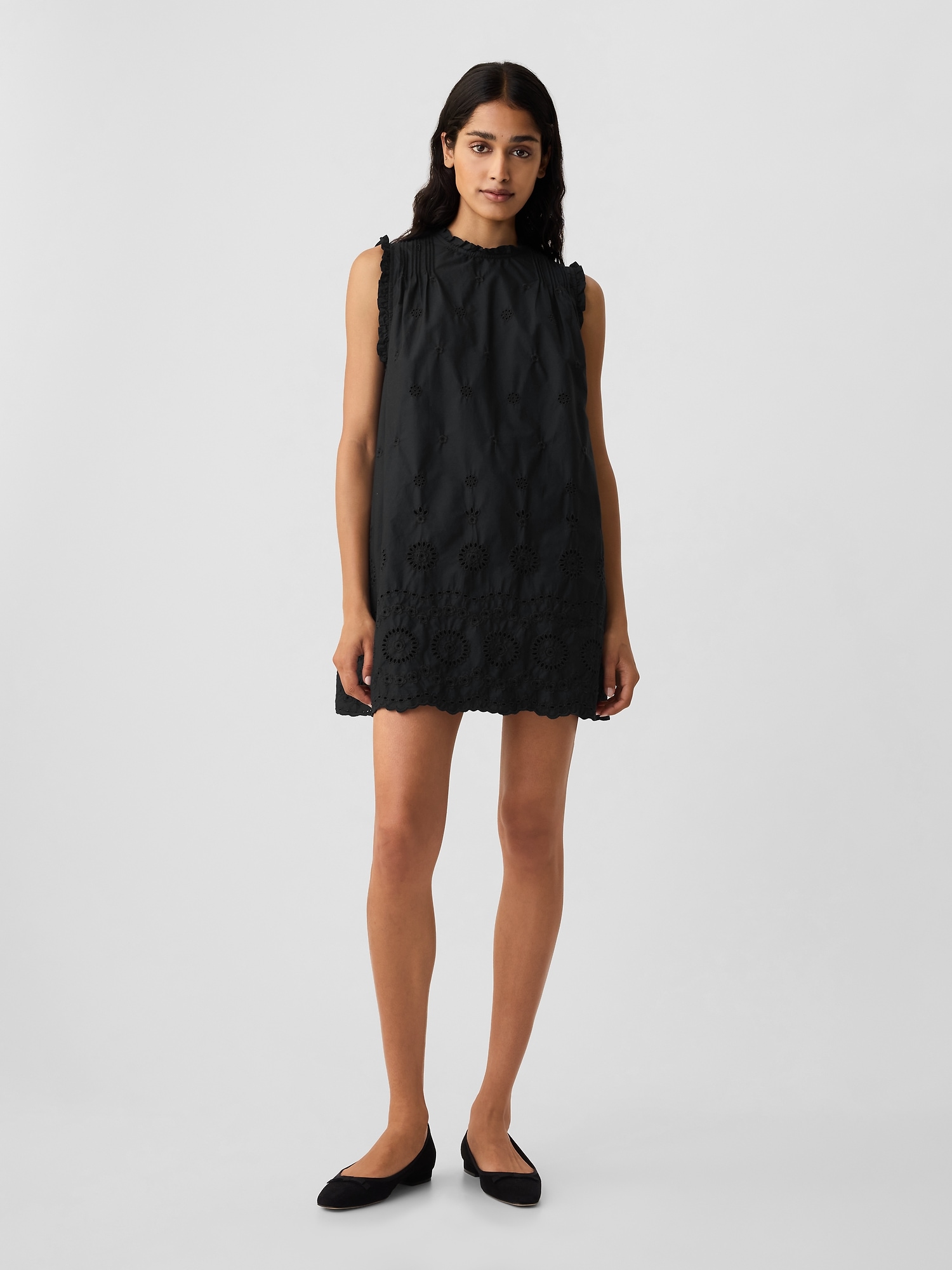 Gap DOEN Eyelet Mini Dress Gap