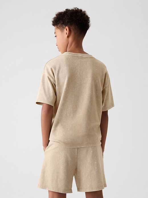 2 of 8 showing, with the color khaki of product Kids Jersey T-Shirt