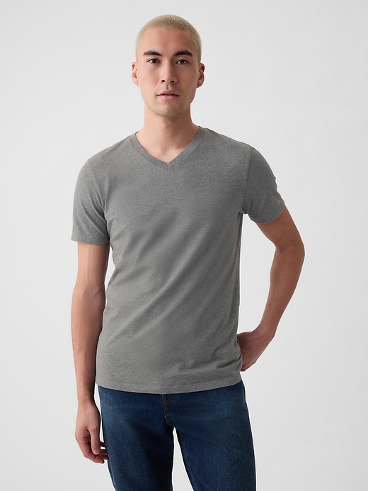 Image number 5 showing, Jersey V-Neck T-Shirt