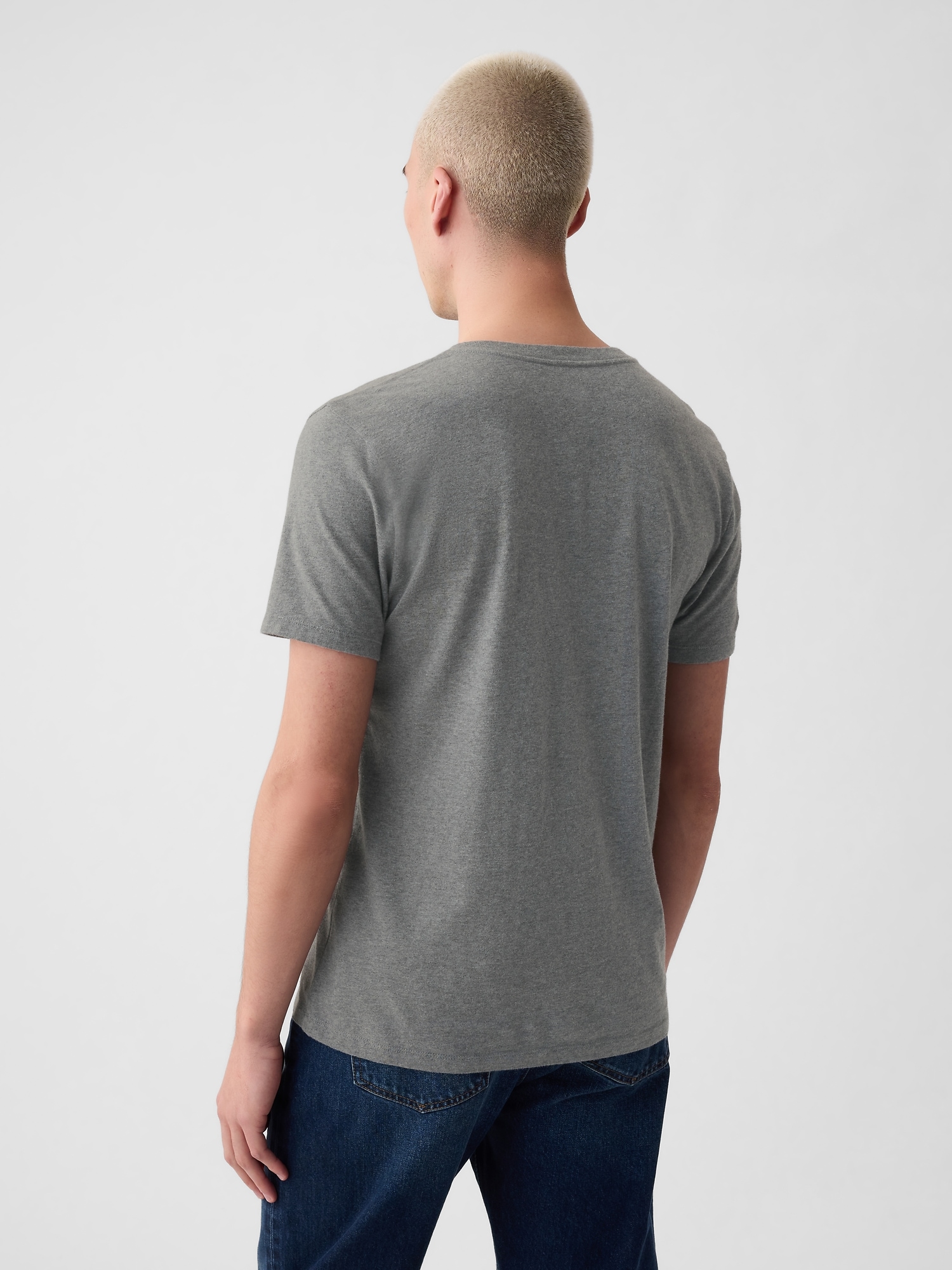 Jersey V-Neck T-Shirt | Gap
