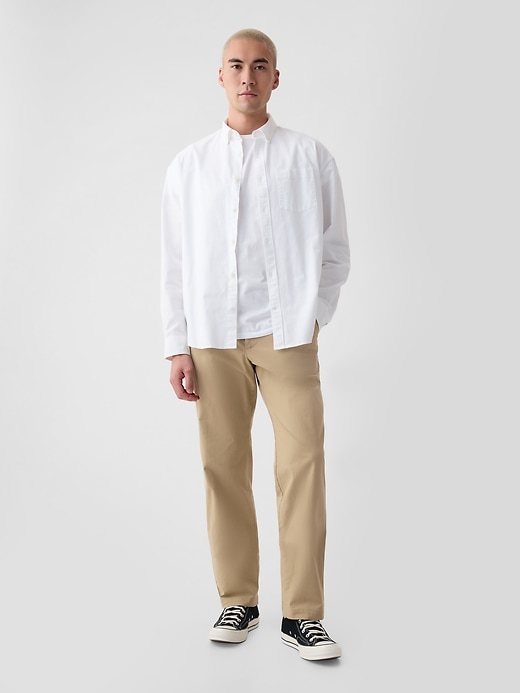 Image number 1 showing, Modern Khakis in Relaxed Fit with GapFlex