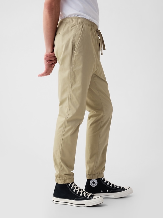 Image number 8 showing, Slim Canvas Joggers with GapFlex
