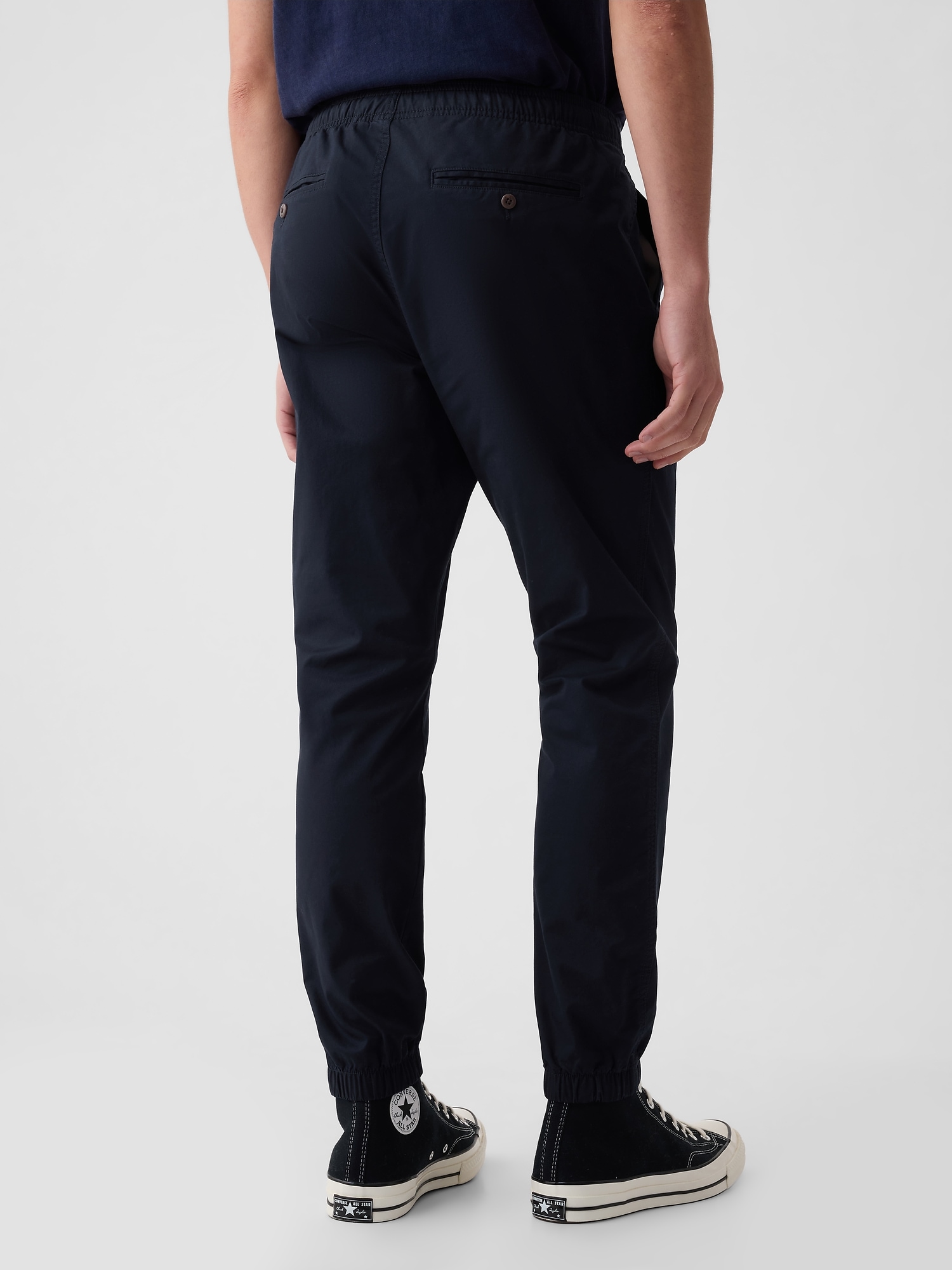 Slim Canvas Joggers with GapFlex Gap