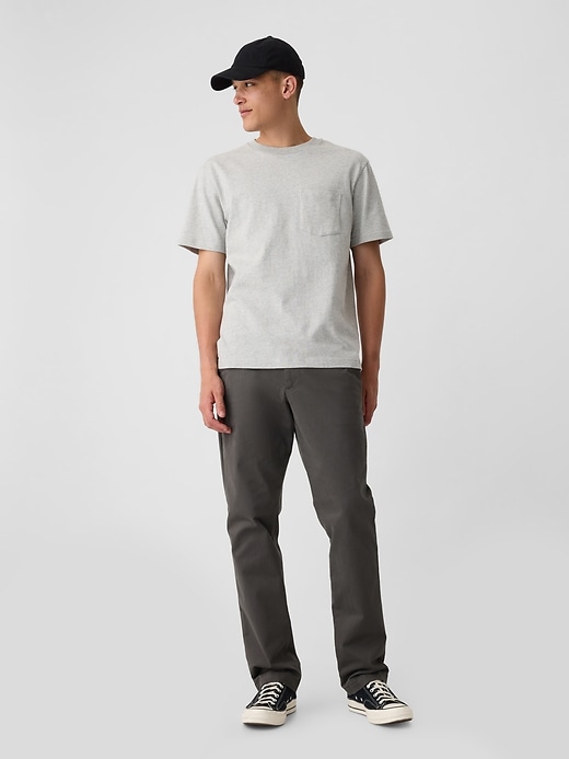 Image number 1 showing, Modern Khakis in Straight Fit with GapFlex