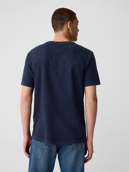 2 of 8 showing, with the color navy blue of product Star Wars Graphic T-Shirt